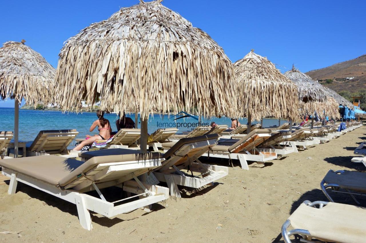 The Charming Beach House, Ideal For 4 To 5 People Ioulis Eksteriør bilde